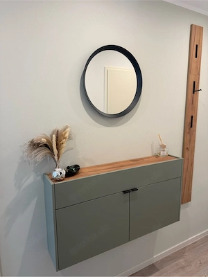 Flur-Set: Schuhschrank, Wandgarderobe & Spiegel 
