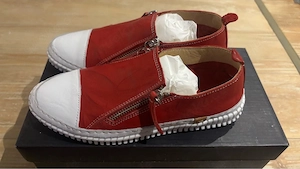NEU Andrea Conti Sneaker rot-weiß