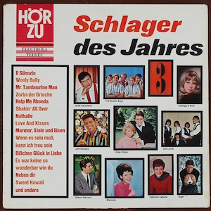 Schlager des Jahres 3 Vinyl LP 1965 Hör Zu Electrola