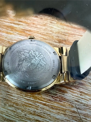 Versace VEVH01521 Greca Logo 38mm   Original Box & Papiere