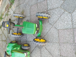 ORIGINALE John Deere Kettcar und Bobbycar 
