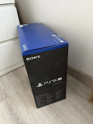 Sony PS5 Konsole Sony PlayStation 5 Pro 2 in Weiß Schwarz 4K UHD HDR
