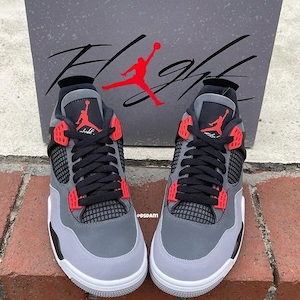 Air Jordan 4 Red Thunder   Sehr Guter Zustand