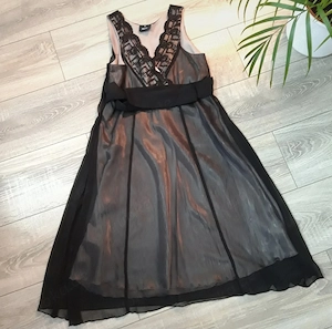 Festliches Damenkleid von Flame in gr.34