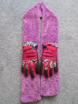 Handschuhe mit Fleeceschal