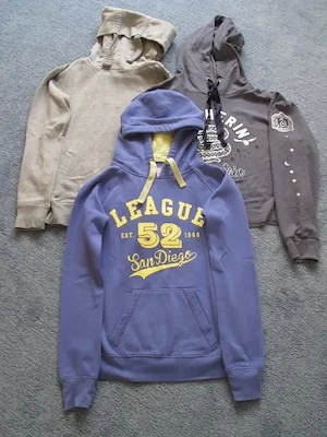 Hoodies Sweatshirt Gr. XS, New Yorker, Primark, C&A, 3 Stück