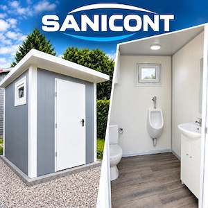 Sanitärcontainer  "PREMIUM " W.C