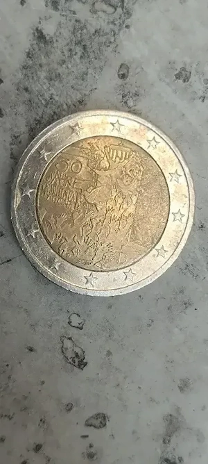 2 euro 2019 D 30 jaher maurfall deutschland