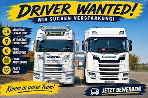 LKW Fahrer CE für Tagestour mit Sattelzug im Nahverkehr gesucht