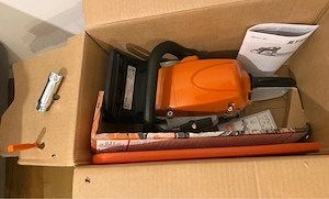 STHIL MS ganu neu mit karton