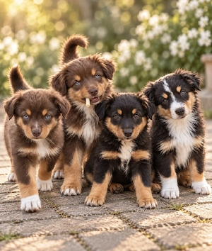 Mini Miniature Australian Shepherd Welpen mit Papieren 