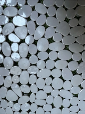Duschmatte Antirutsch Matte in Steinoptik grau