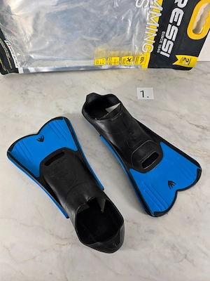 Cressi Light Fins Flossen Gr. 39 40   Blue Diving Fins, Palmes, A