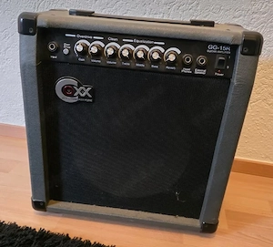Coxx GG-15R Gitarrenverstärker   Übungsamp mit Overdrive & Reverb
