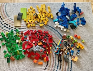 Lego Duplo   großes buntes Konvolut (230+ Teile) Tiere, Figuren, Fahrzeuge   auch einzeln abzugeben