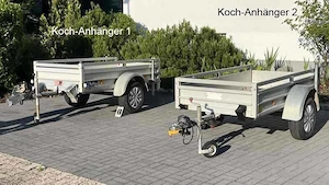 Anhänger KOCH U2  750kg 205x105cm ungebremst