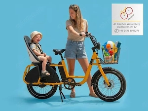 Brinckers Buddy Longtail Allrounder e-Lastenrad Fat-e-Bike