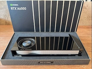 NVIDIA RTX A6000 48GB GDDR6 Workstation GPU OVP Erstbesitz