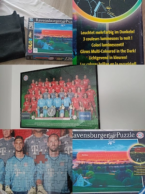 Bayern München Puzzle plus Puzzlematte 