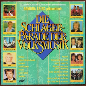 Die Schlagerparade Der Volksmusik - 2 Vinyl Doppelalbum (1990)