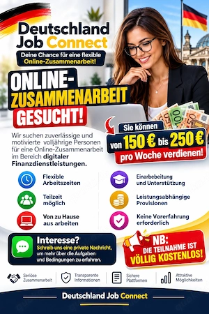 Deutschland Job Connect   Flexible Online-Tätigkeit im Homeoffice