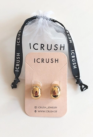 SOFT MOON OHRRINGE icrush Damenschmuck Accessoire *NEU
