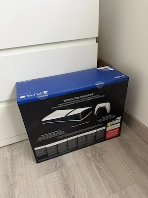 Sony PS5 Konsole Sony PlayStation 5 Pro 2 in Weiß Schwarz 4K UHD HDR