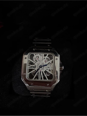 cartier santos skeleton Uhr 