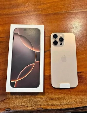 iPhone 16 pro max 