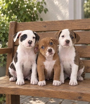 Old English Bulldog Welpen