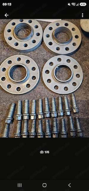 Eibach Spurverbreiterung Nr-91210043 Nr-91218004 5x112  66.5 Audi A6 A4 A5