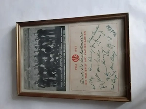 1.FCKaiserslautern Bild mit original Unterschriften
