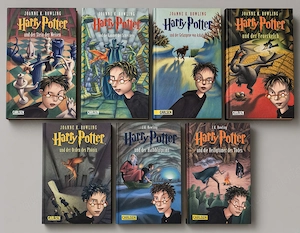 Harry Potter bücher band 1 bis 7