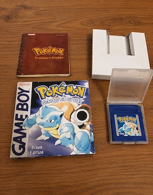 Gameboy Spiel Pokemon blau in ovp 