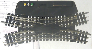 Trix Express H0 Doppelkreuzungsweiche m Anleitung funktionsgepr