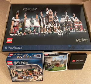 Lego Hogsmeade 76457   + Hogsmeade Schild Metall