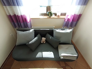 Bequemes Schlafsofa mit Stauraum 
