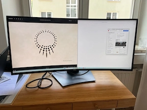 Dell U3419W 34" UltraWide Curved Monitor