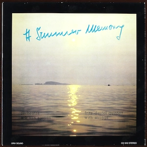 Ack Van Rooyen, Fritz Dautel-Quintett - A Summer Memory Vinyl - OX 1012