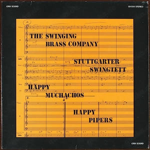 Swinging Brass Company   Stuttgarter Swingtett Vinyl 1981 OX 1014