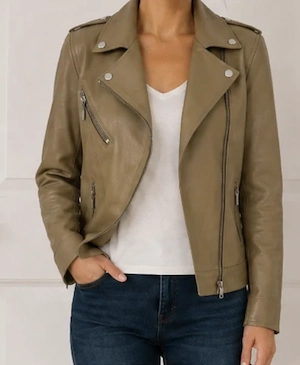 Garcia Damen Kunstleder Jacke Stylisch Zeitlos Gr 36 S Top Zustand