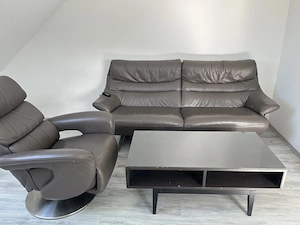 Himolla Echtleder Couchgarnitur mit Relaxfunktion & Sessel   Top Zustand!