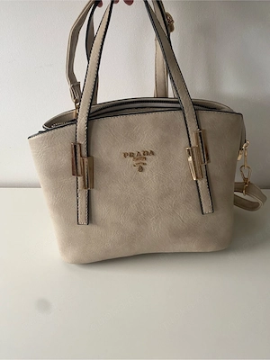 Handtasche Beige 