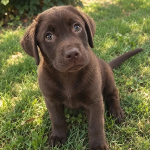 Schokoladen Labrador sucht liebevolles Zuhause     