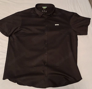 BOSS MOTION Hemd Schwarz XXL   wie neu   nur 1x getragen