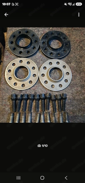 HR Eibach Spurverbreiterung Nr-1655668 Nr-91215017 5x112  66.5 Audi