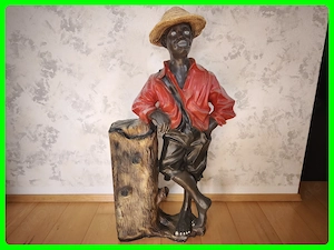 CD Ständer Deko Figur Sunny-Boy 103cm x 56cm x 24cm