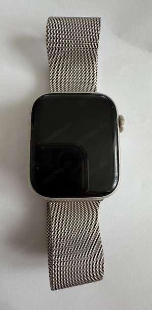 Apple Watch Series 7 GPS & Cellular, Polarstern Aluminium 45 cm mit Magnetarmband