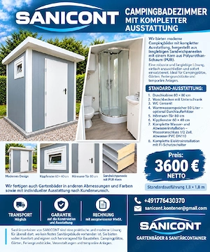 Campingbadezimmer 