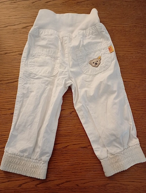 Hose weiß 80 Steiff 